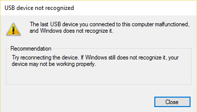 Windows 10 does not see external drive